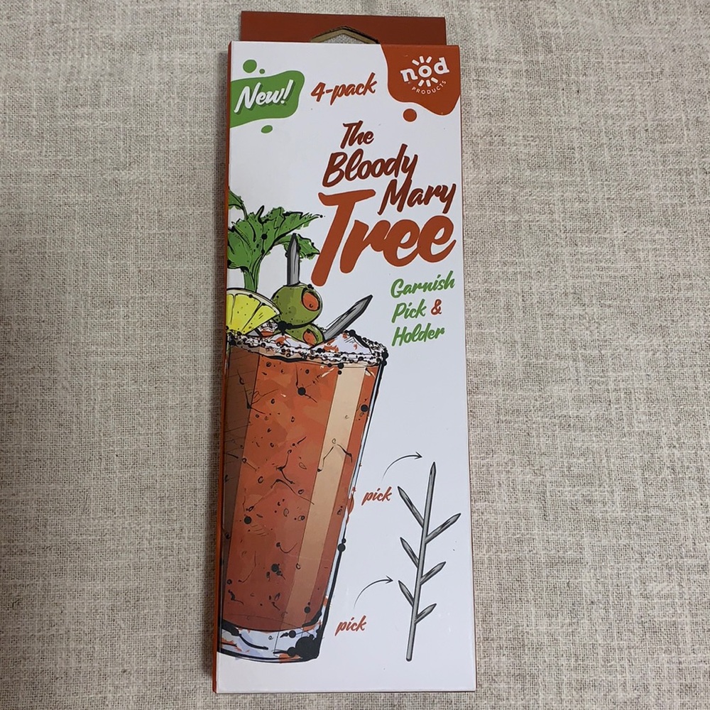 Bloody Mary Tree garnish pick holder